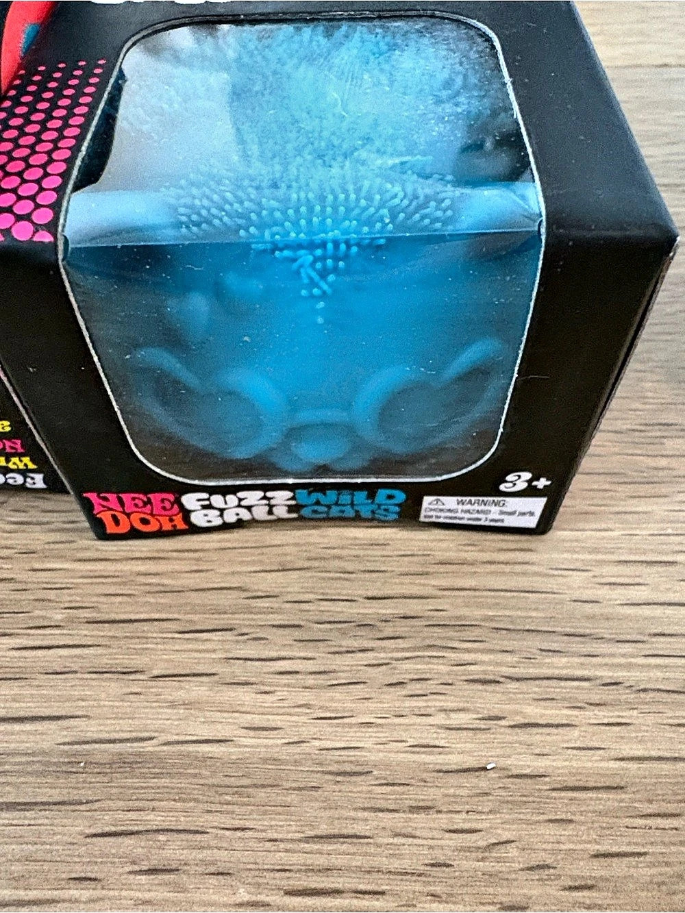 Schylling NeeDoh Fuzz Ball Wild Cat, NeeDoh Dohnut Icing, NeeDoh Pizza. New